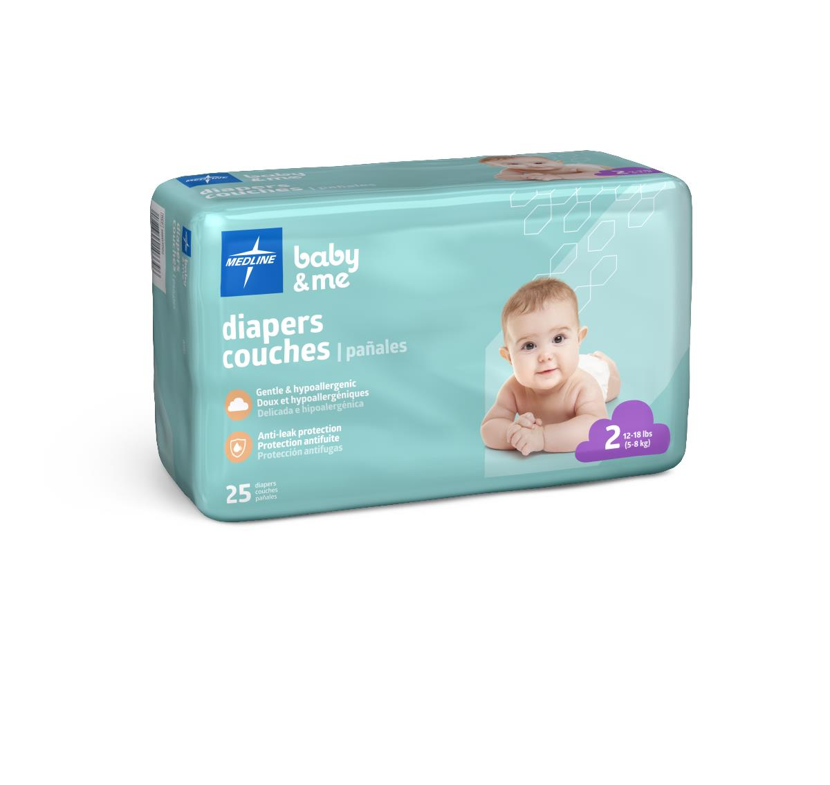 Baby Diaper 25 per bag